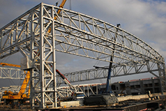 Çelik konstrüksiyon fabrika inşaatı